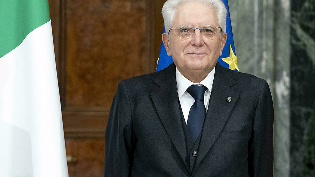 Sergio Mattarella continua à frente da presidência da Itália.