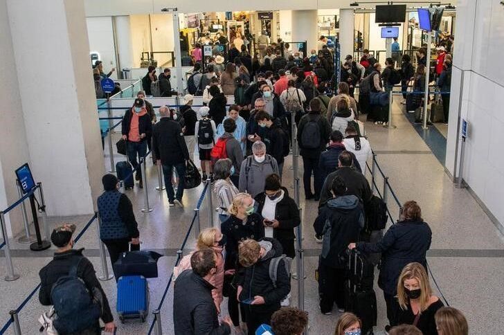 Aeroporto Internacional Newark Liberty, nos Estados Unidos. Foto: Reprodução