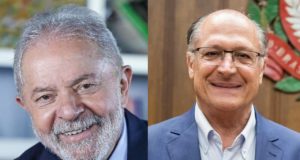 A imagem de Lula e Alckmin