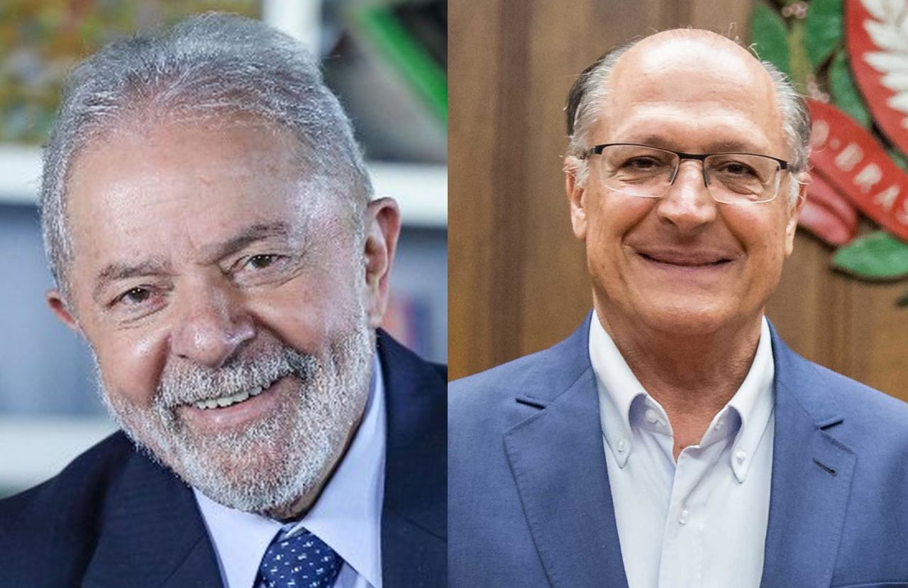 A imagem de Lula e Alckmin