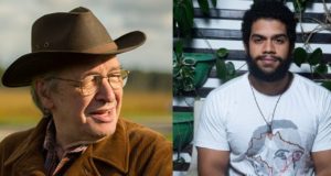A imagem de Olavo de Carvalho e Jones Manoel