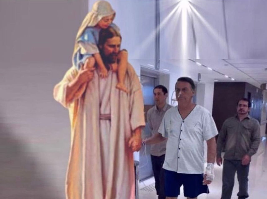 Jesus e Bolsonaro