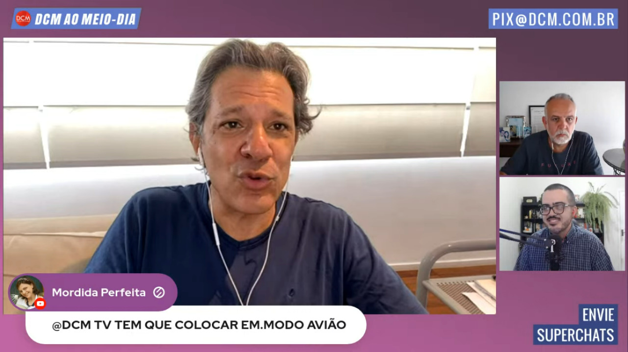 Haddad no DCMTV