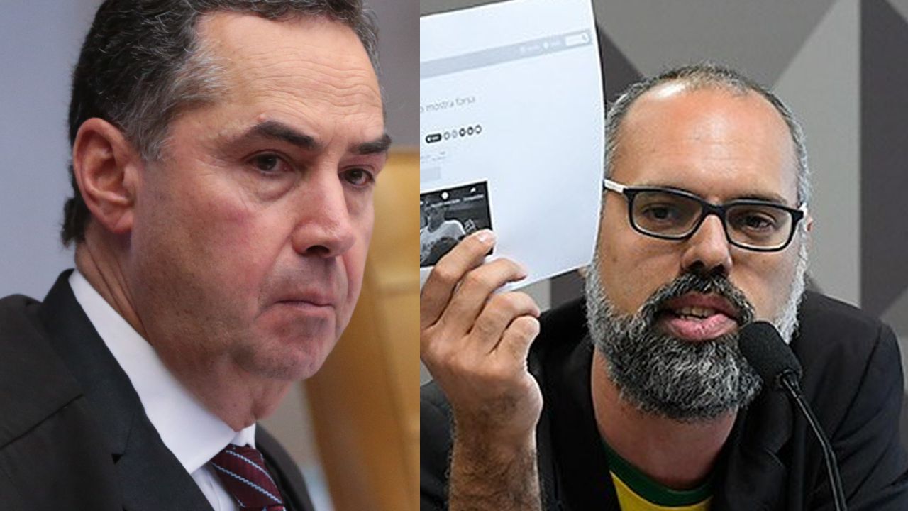 A imagem de Barroso e Allan dos Santos