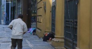 A imagem do morador de rua em São Paulo