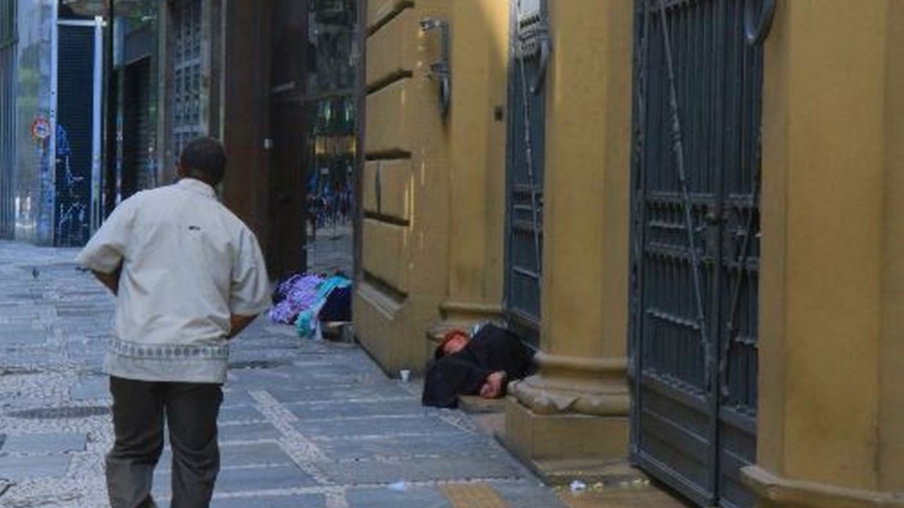 A imagem do morador de rua em São Paulo