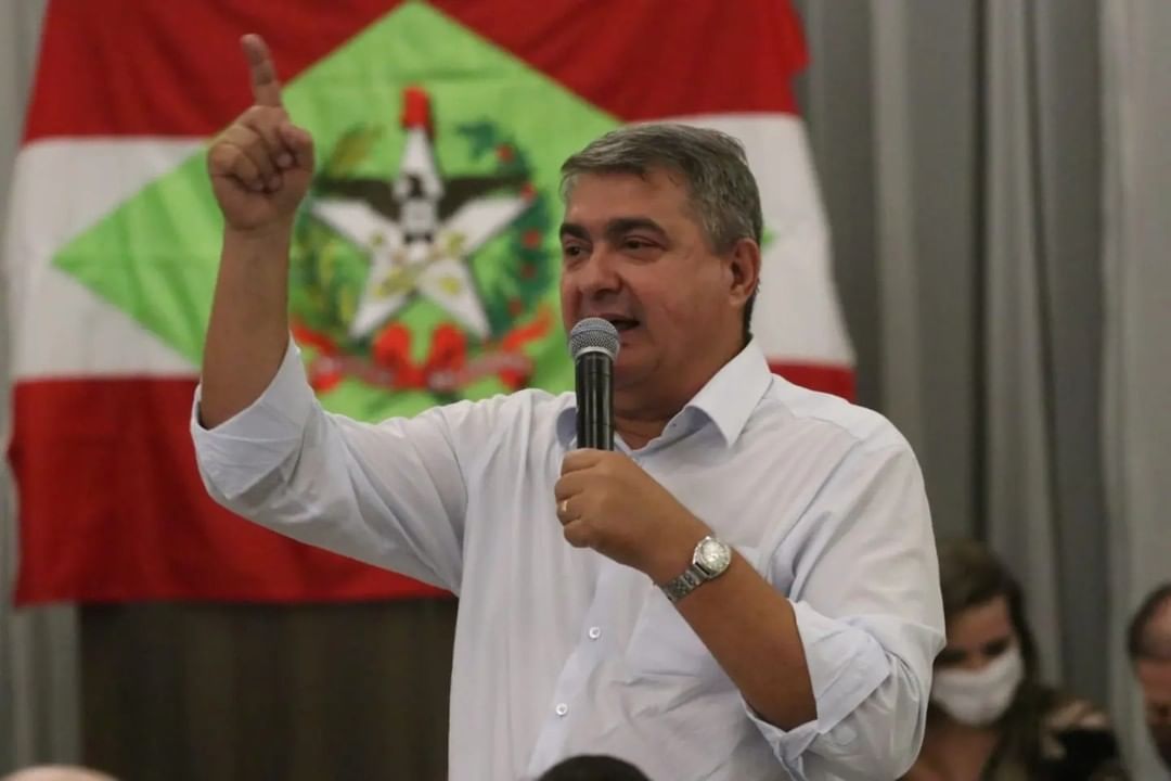 O prefeito de Jaraguá do Sul e pré-candidato ao governo de Santa Catarina, Antídio Lunelli. Foto: Instagram