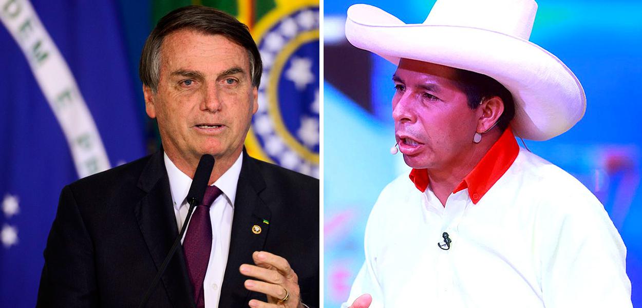 Bolsonaro e presidente do Peru