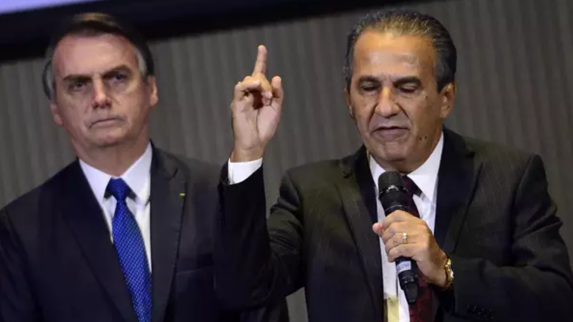 Jair Bolsonaro e Silas Malafaia