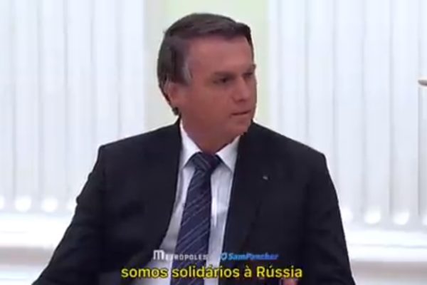 Jair Bolsonaro em Moscou