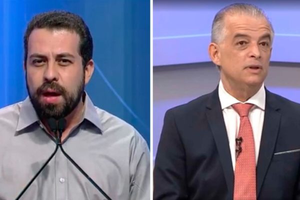 Guilherme Boulos e Márcio França