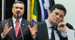 Paulo Pimenta e Sergio Moro