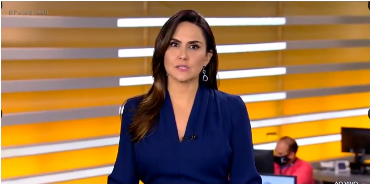 Carla Cecato chorou na Record