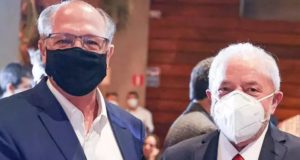 A imagem de Alckmin e de Lula