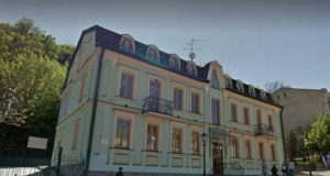 Foto do prédio da embaixada do Brasil em Kiev, na Ucrânia.