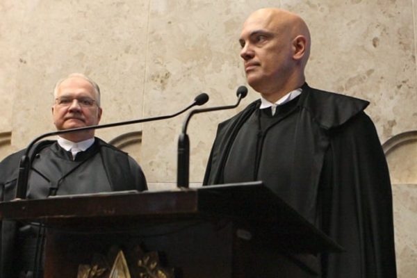 Edson Fachin e Alexandre de Moraes