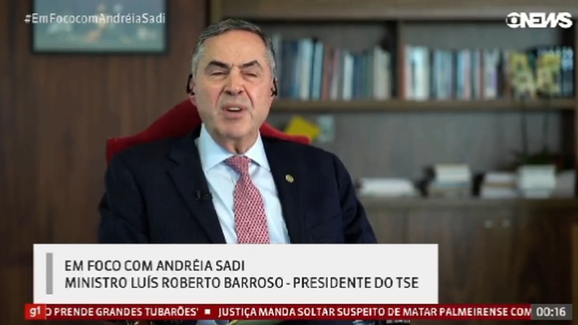 A imagem de Barroso na GloboNews