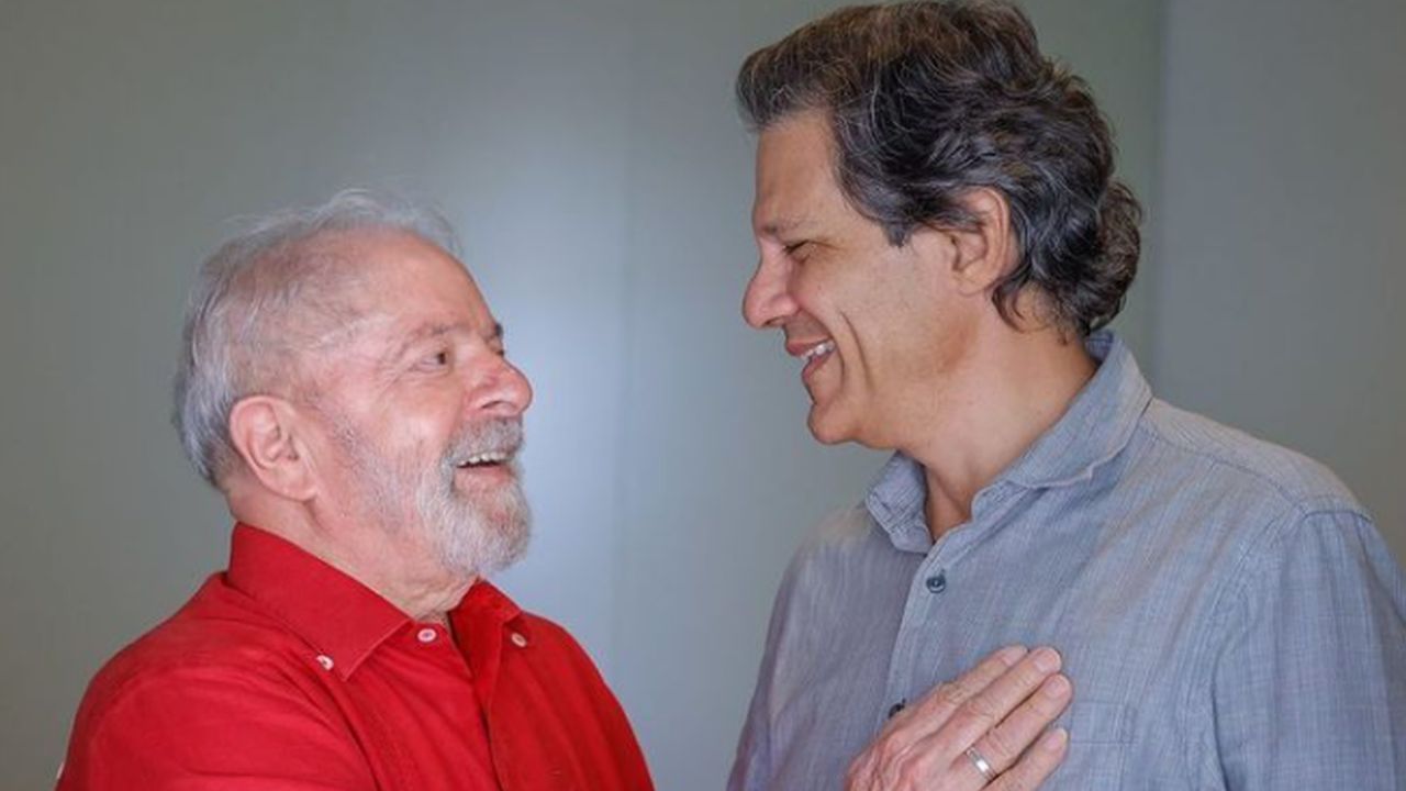 A imagem do Lula e do Haddad