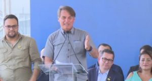Jair Bolsonaro em evento