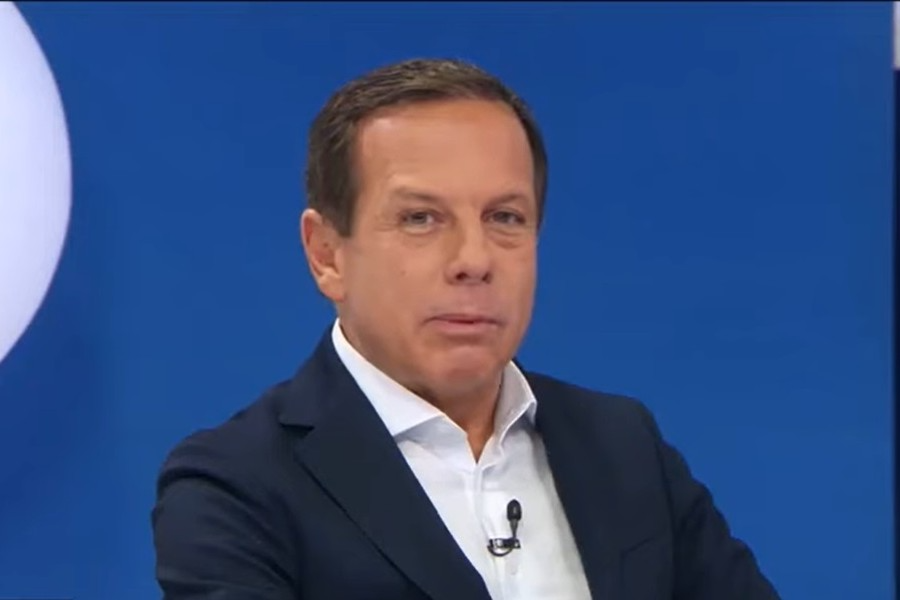 O governador de São Paulo, João Doria (PSDB). Imagem: Reprodução