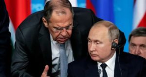 Sergey Lavrov e Vladimir Putin