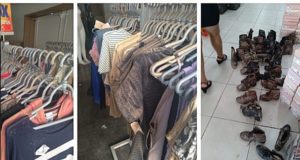 Loja da família Zema faz liquidação com roupas contaminadas por lama em Brumadinho (MG)