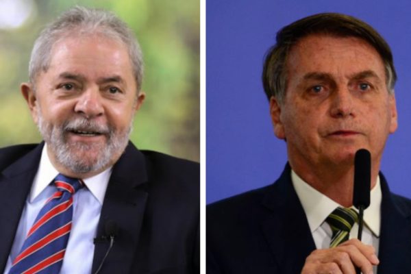 Lula e Bolsonaro