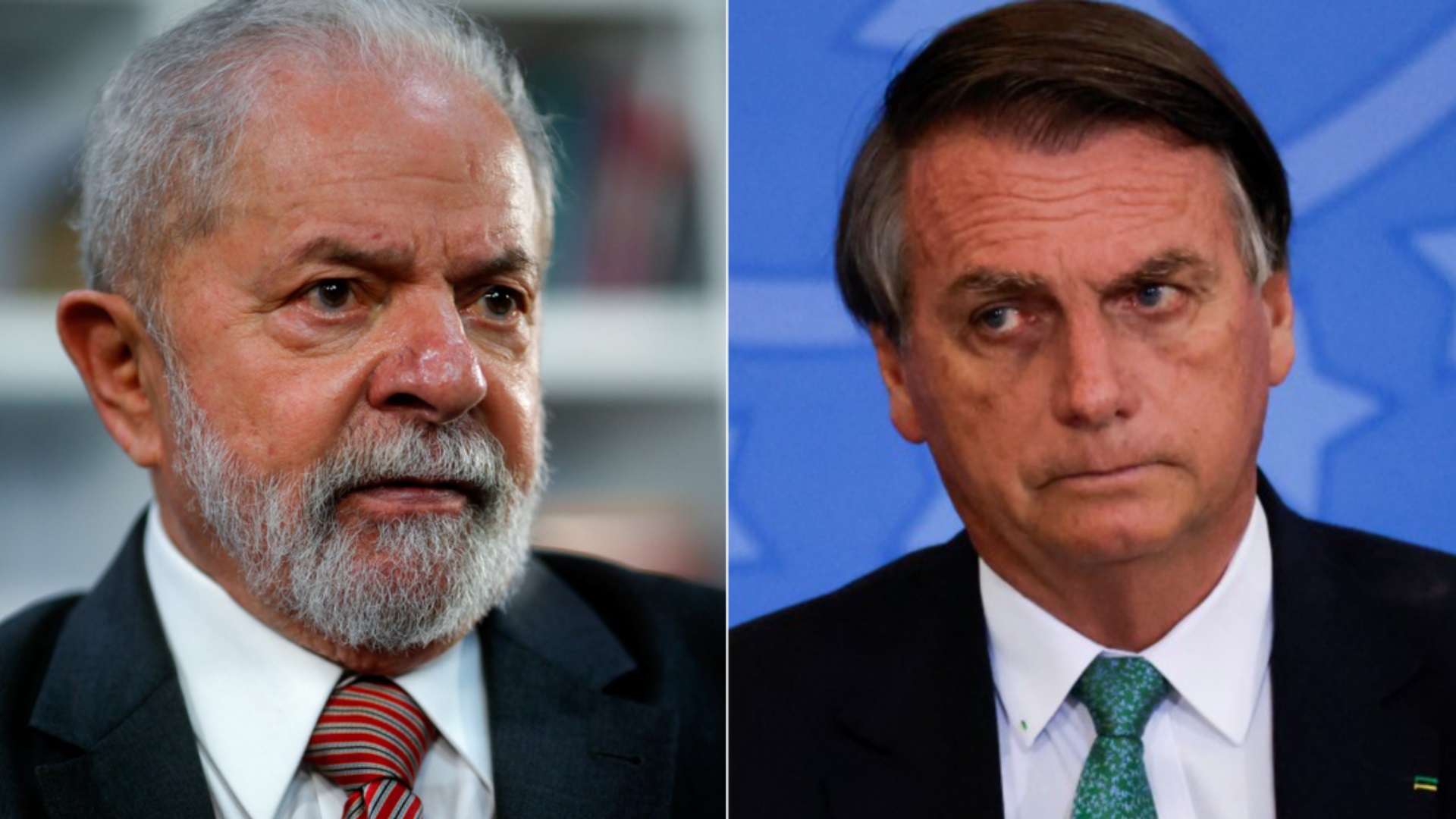 Lula e Bolsonaro