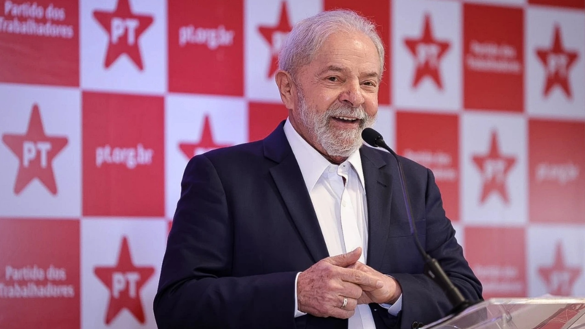 Lula em discurso