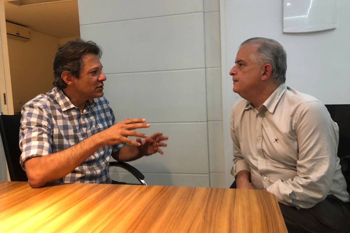 Márcio França e Haddad