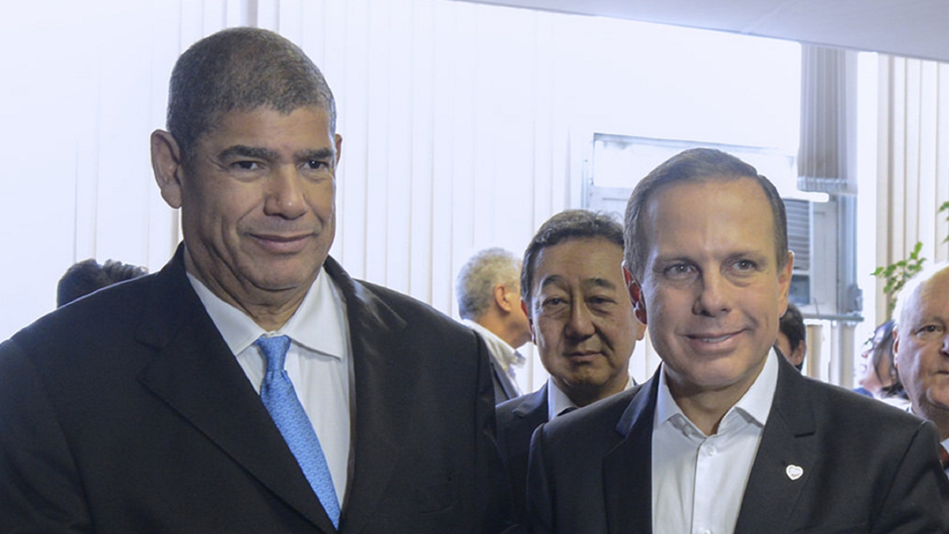 Milton Leite e Doria.