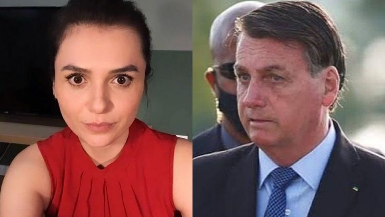 Monica Iozzi e Bolsonaro