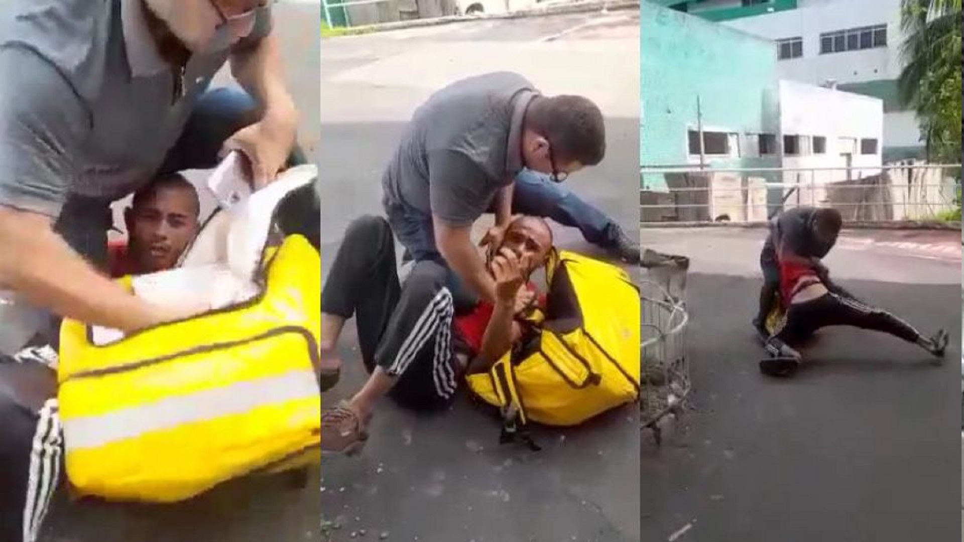 Motoboy é agredido por cliente após falta de pagamento