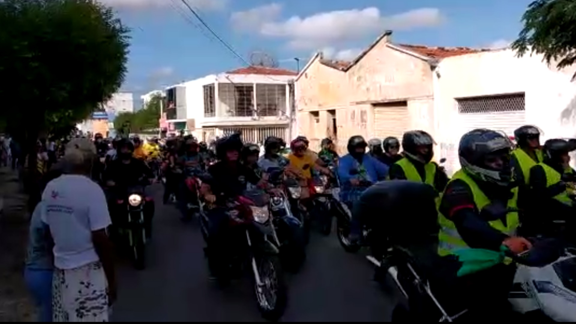 Motociata de Bolsonaro em Caicó