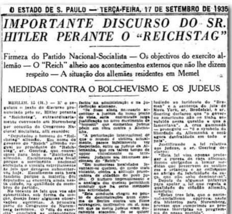 "Escolha difícil": Estadão deu na íntegra "importante" discurso ...