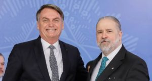 Presidente Jair Bolsonaro e procurador-geral da República, Augusto Aras