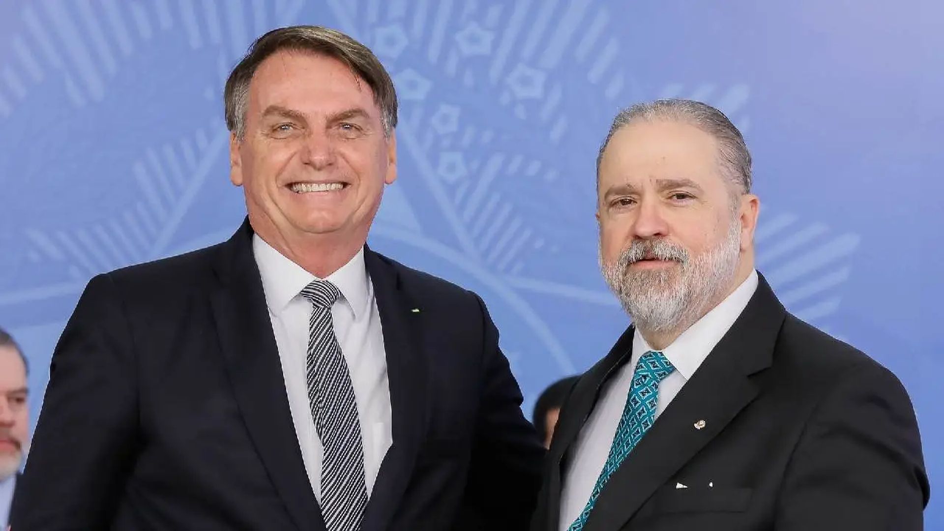 Presidente Jair Bolsonaro e procurador-geral da República, Augusto Aras