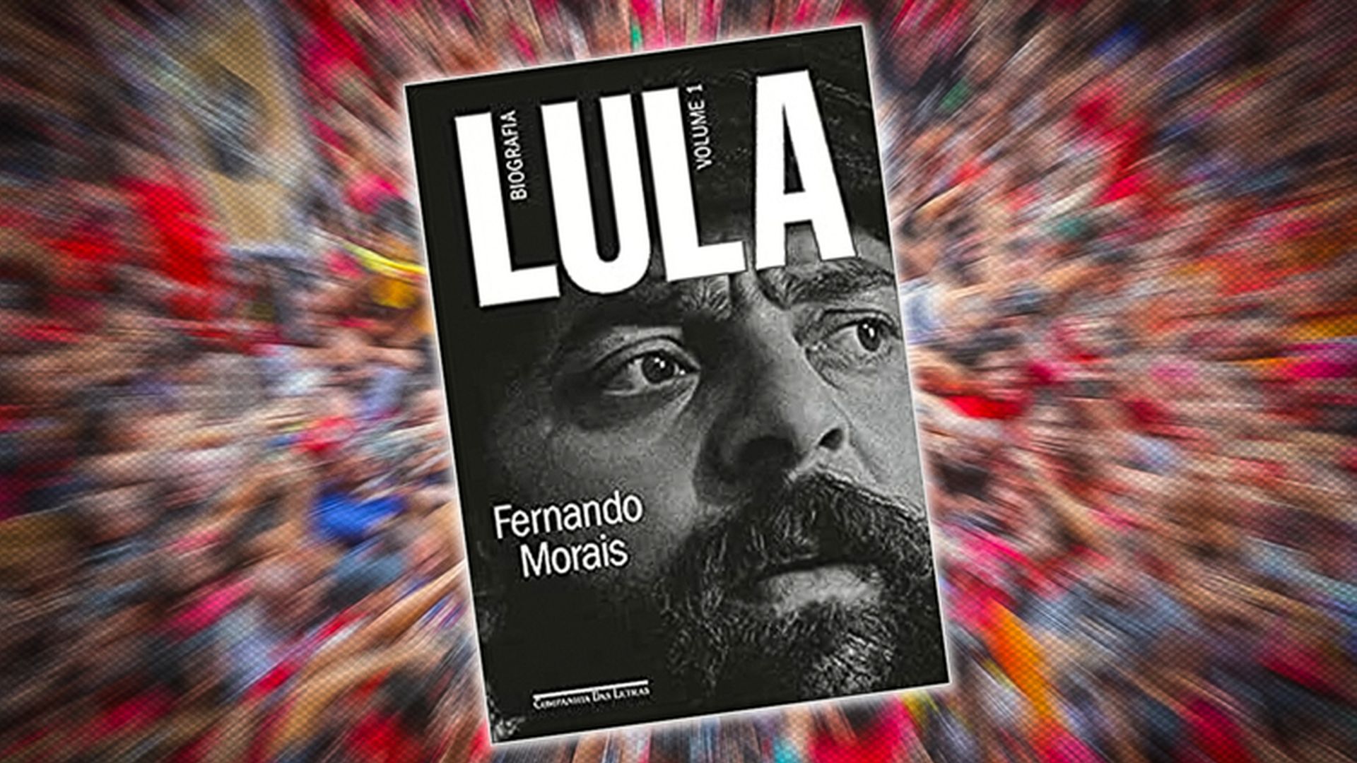A imagem do livro de Lula