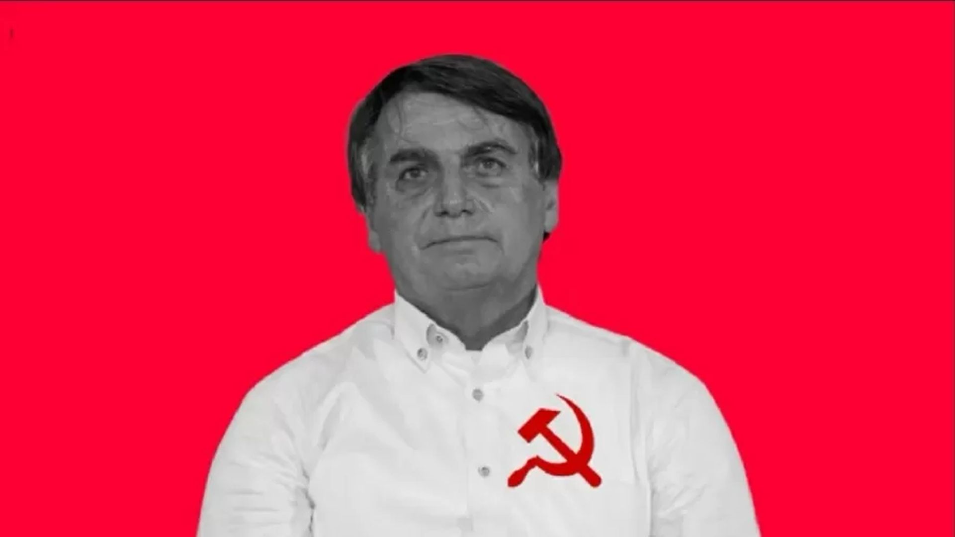 A imagem do Bolsonaro 'comunista'