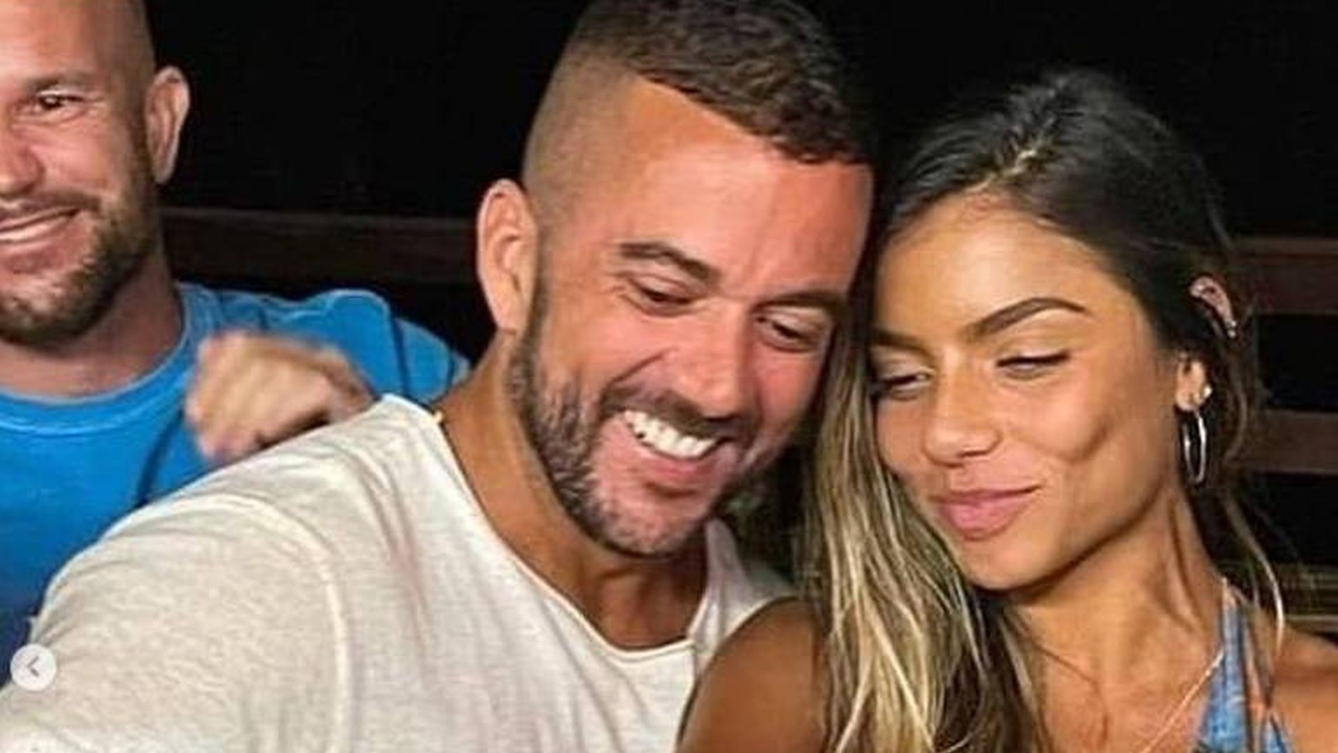 Carlos Jordy (PSL-RJ) e sua noiva, Lais Sant'Anna Soares