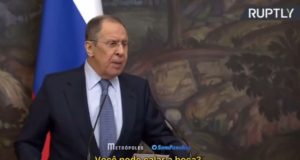Chanceler russo manda repórter da CNN calar a boca em coletiva
