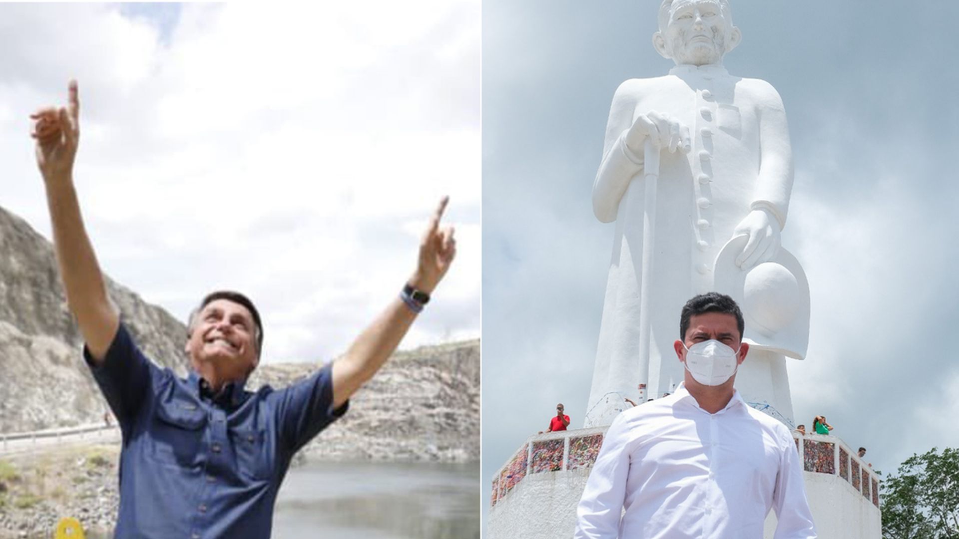 A imagem de Moro e Bolsonaro