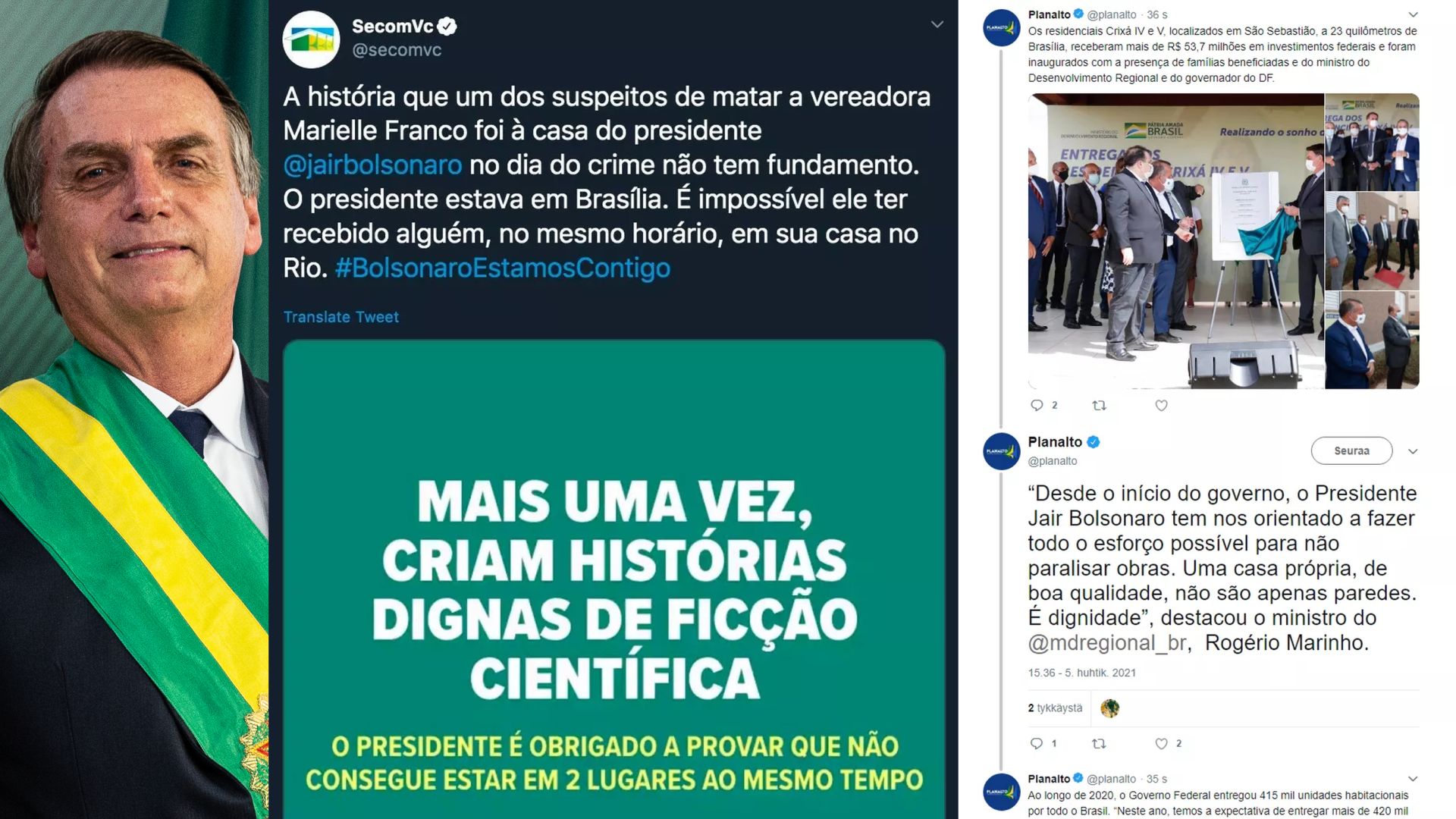 Governo exclui 165 publicações de promoção pessoal de Bolsonaro