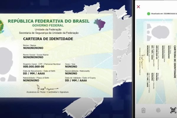 Nova carteira de Identidade