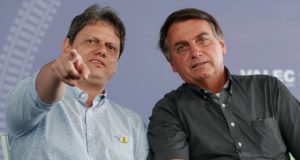 Tarcísio e Bolsonaro