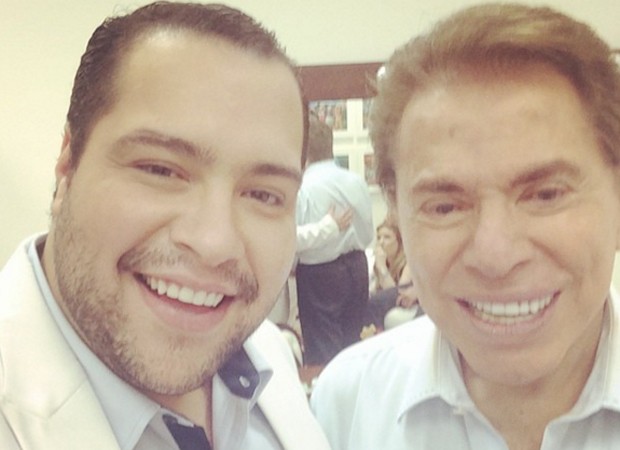 Tiago Abravanel e Silvio Santos. Foto: Reprodução/Instagram