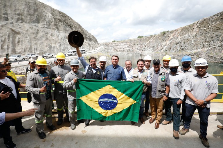 Inauguração do Núcleo de Controle Operacional da Transposição do Rio São Francisco - Alan Santos/PR