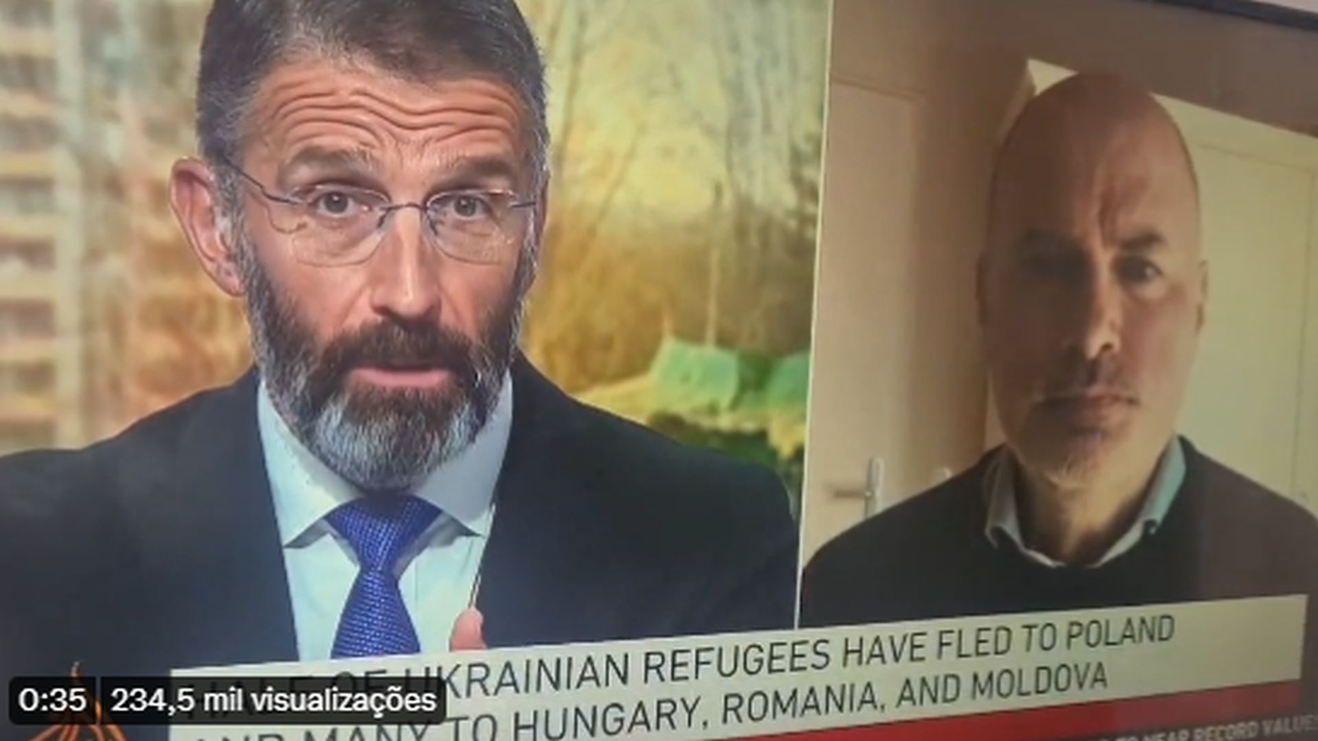 Apresentador da Al Jazeera esbanja racismo ao falar de refugiados na Ucrânia