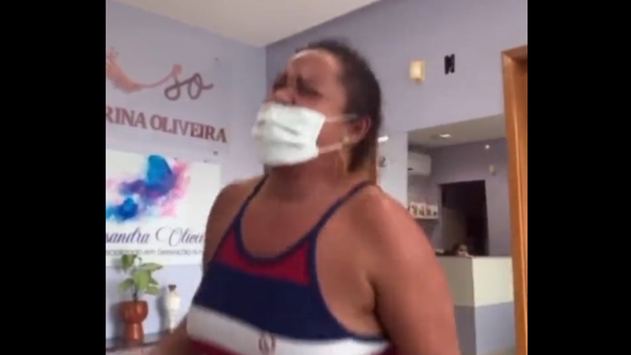 A imagem da professora