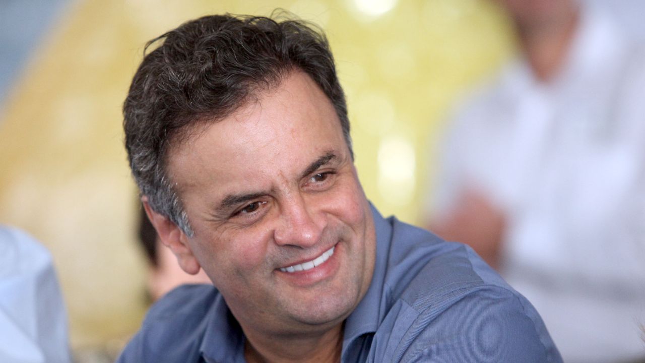 A imagem de Aécio Neves